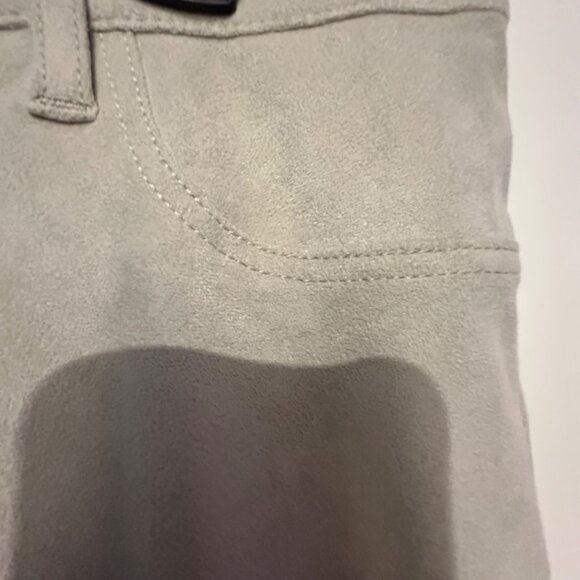 Abercrombie & Fitch Womens Super Skinny Faux Suede Pants Size 10 Beige - Picture 10 of 15